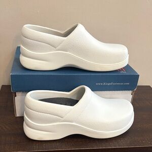 Klogs Classic White Mules